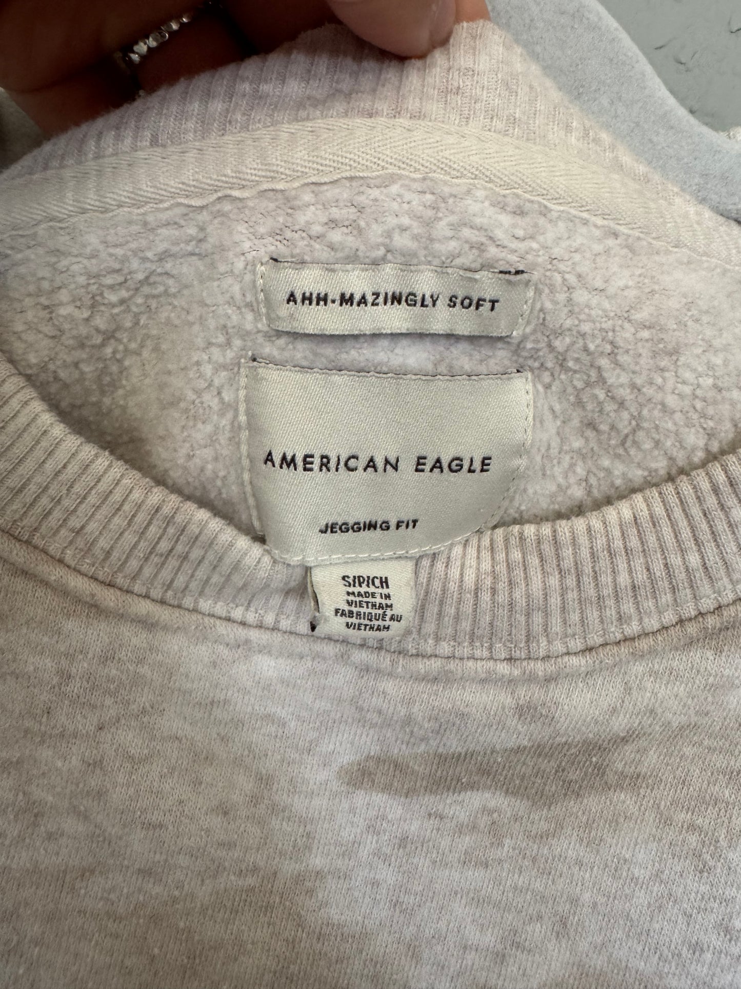 Aerie Neutral Camo Pullover