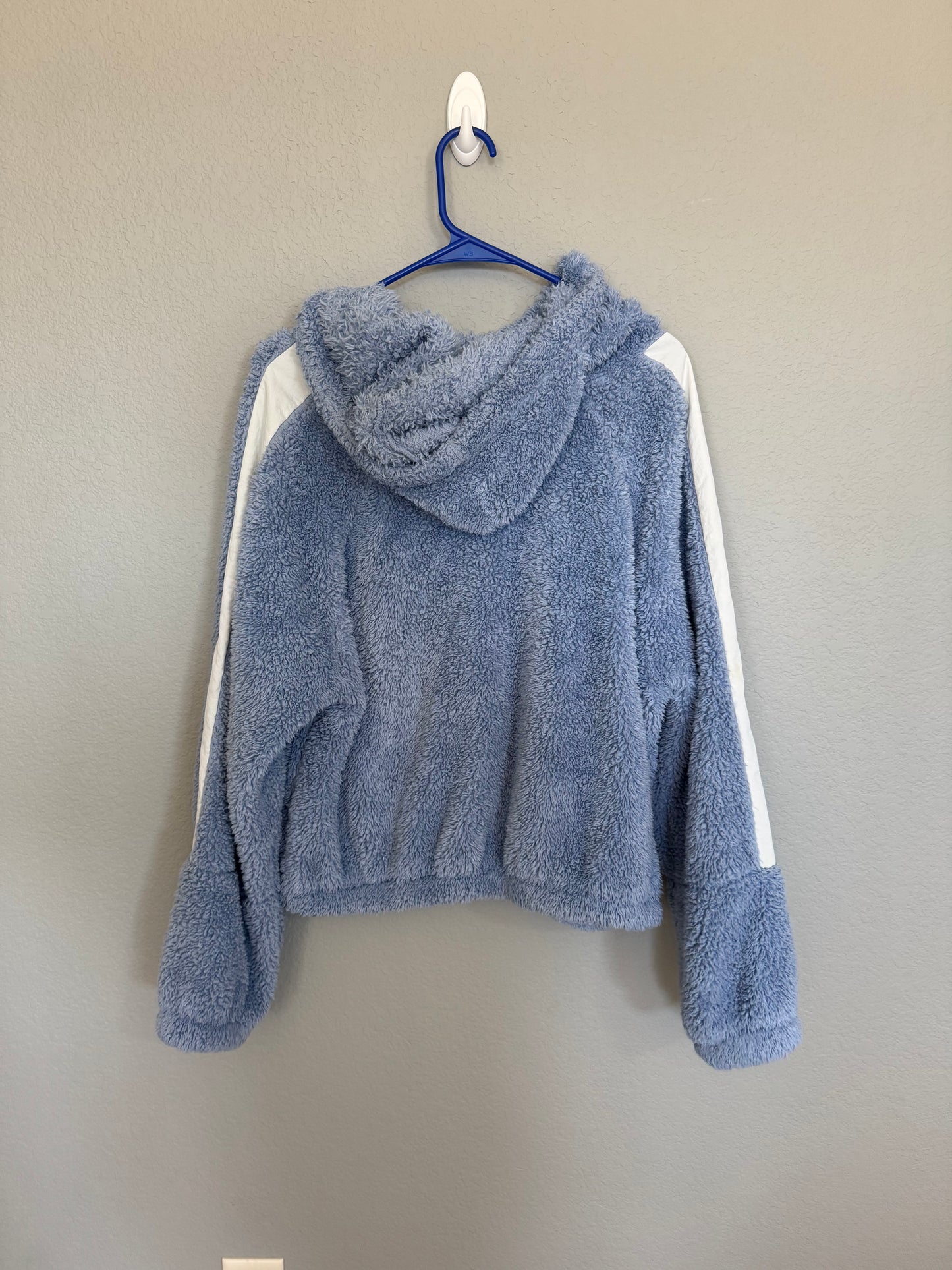 Nordstroms BP Fuzzy Quarter Zip Hoodie