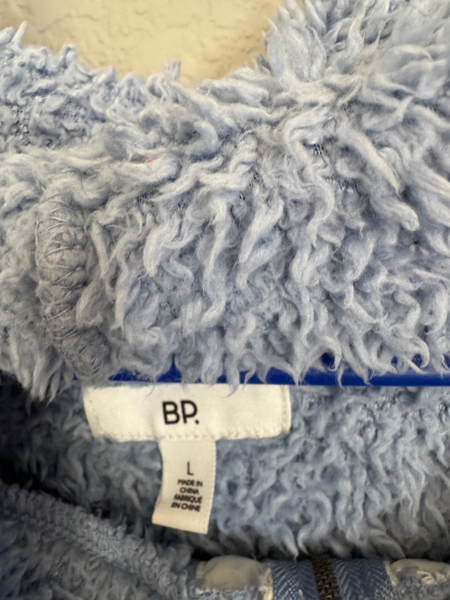 Nordstroms BP Fuzzy Quarter Zip Hoodie