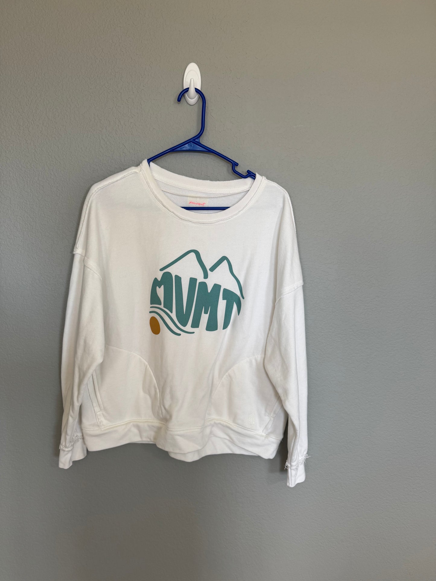 Free People Movement Logo Metti Crewneck sweater