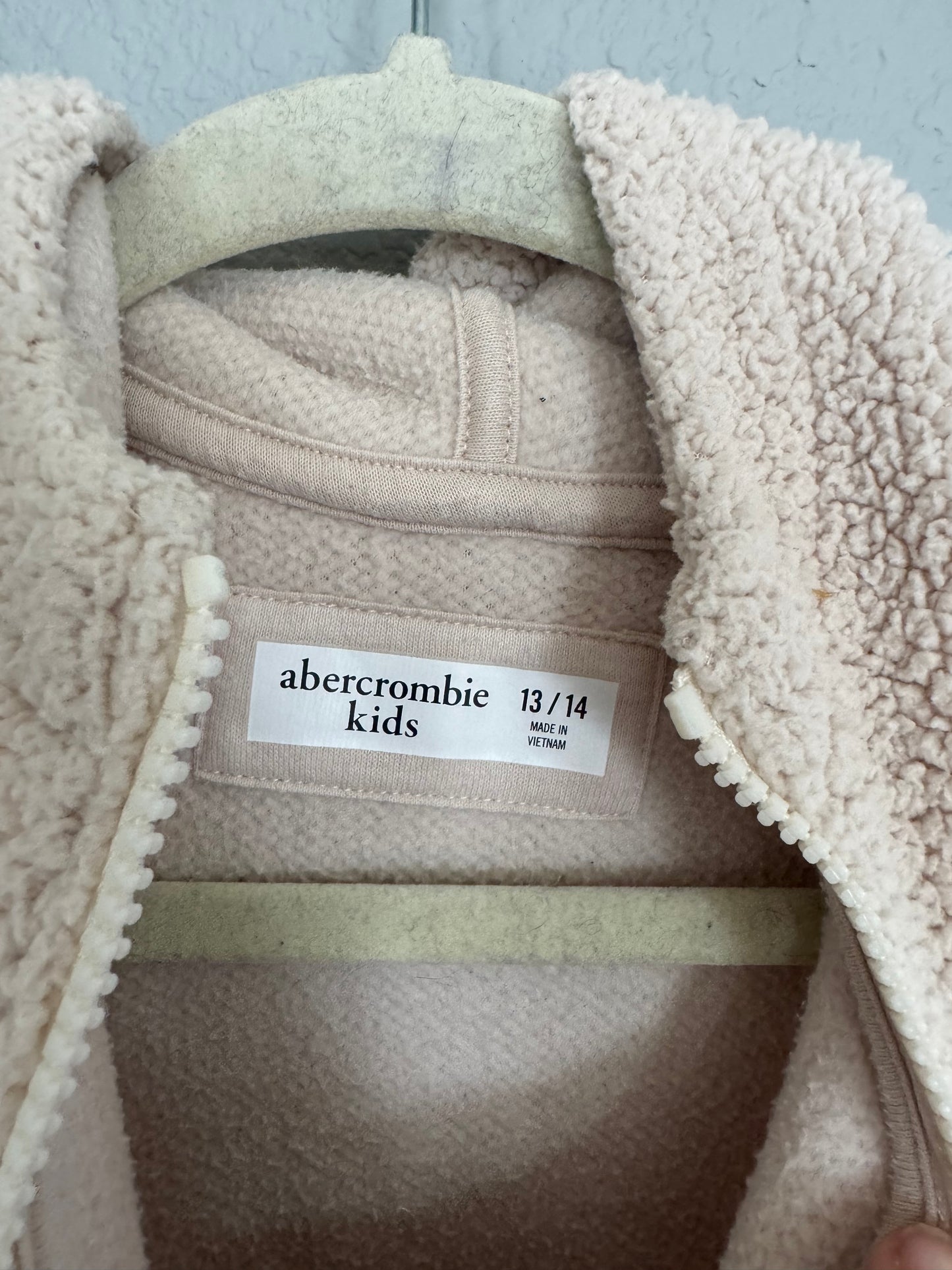 Abercrombie Kids Sherpa Quarterzip Hoodie