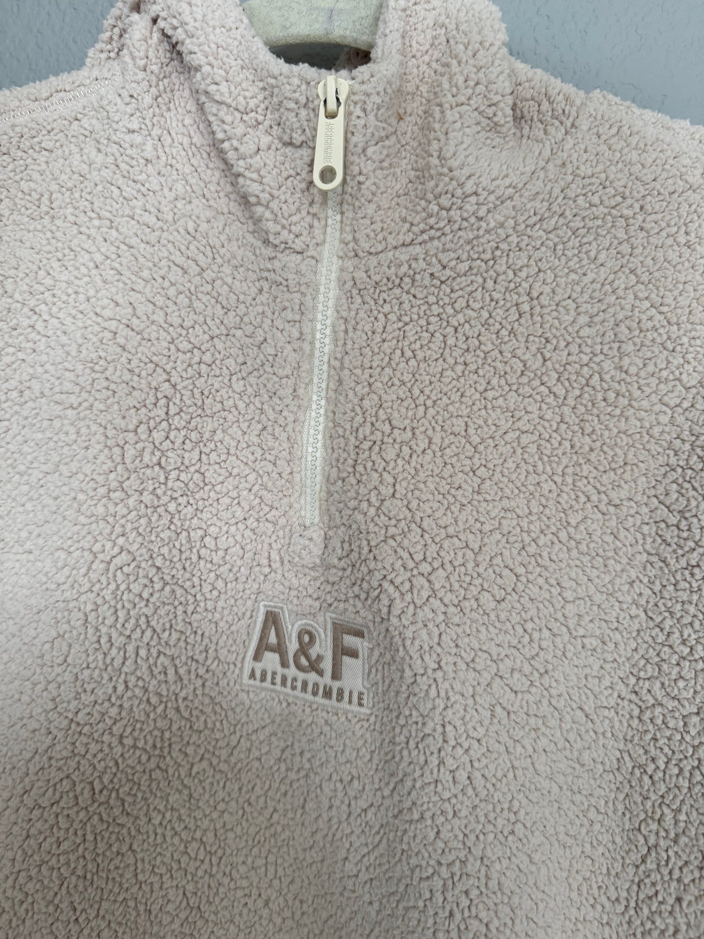 Abercrombie Kids Sherpa Quarterzip Hoodie