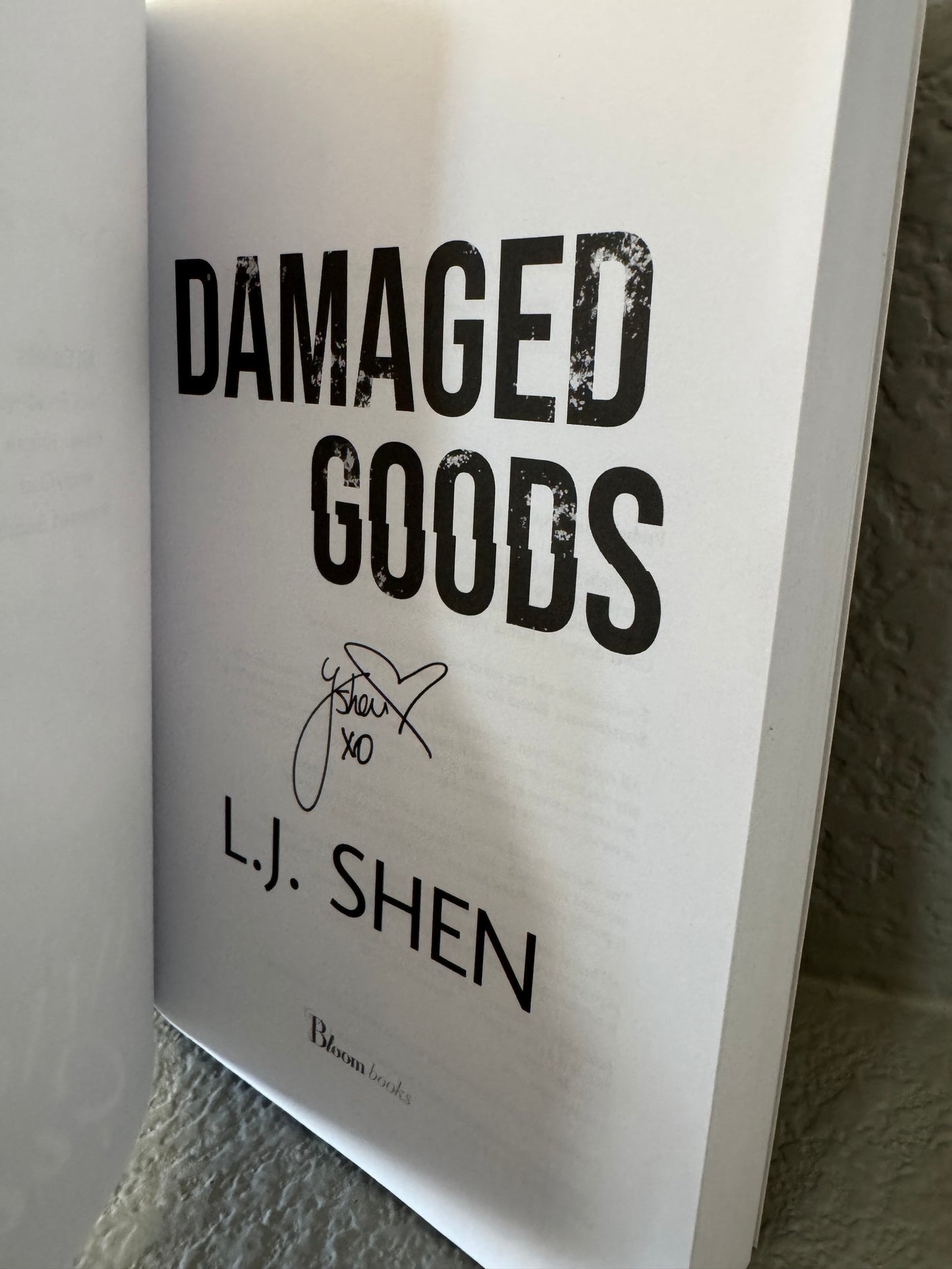 Probably Smut Damaged Goods by L.J Shen