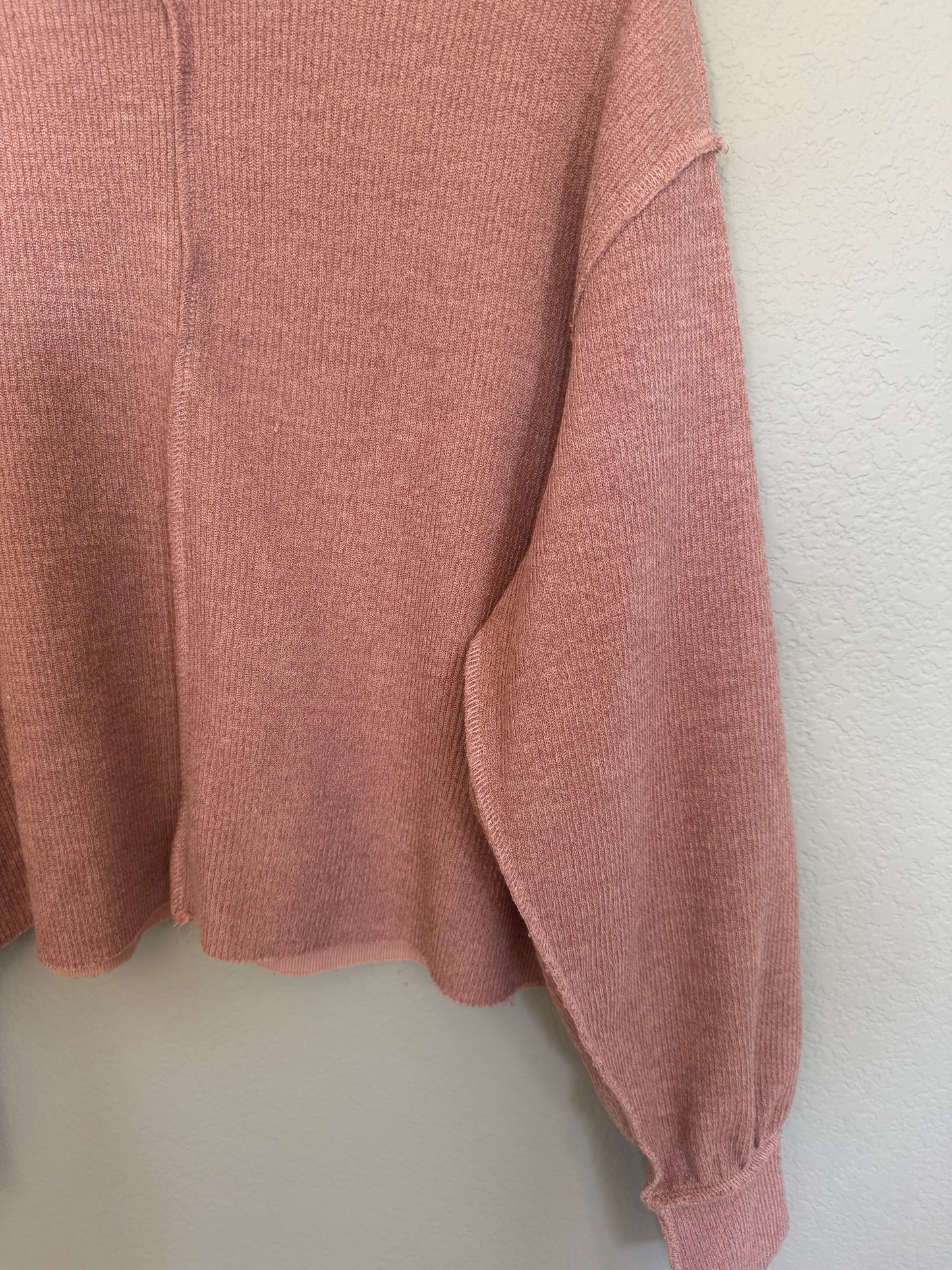 Urban Outfitters Small Charlie sweater in rose pink