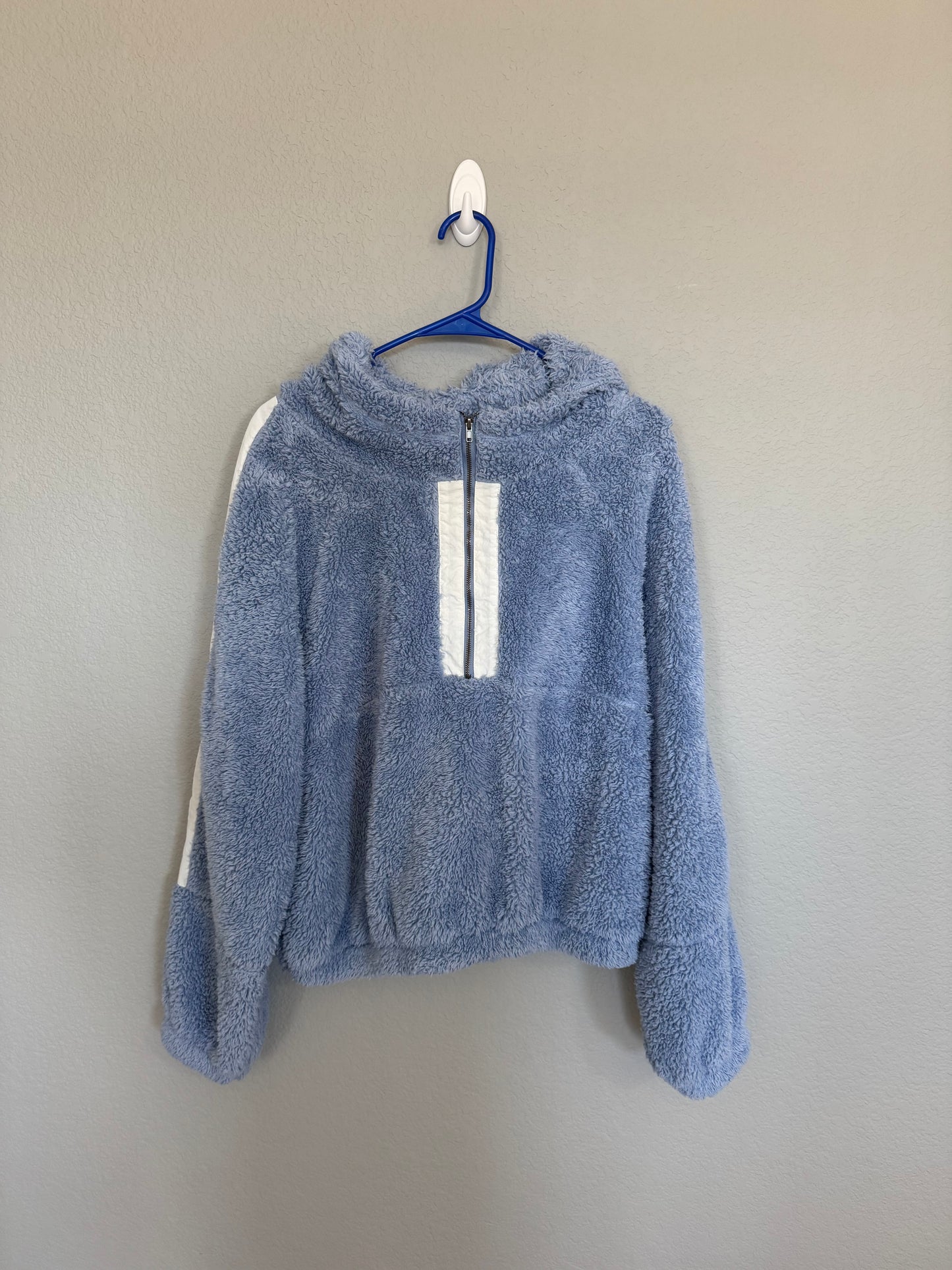 Nordstroms BP Fuzzy Quarter Zip Hoodie