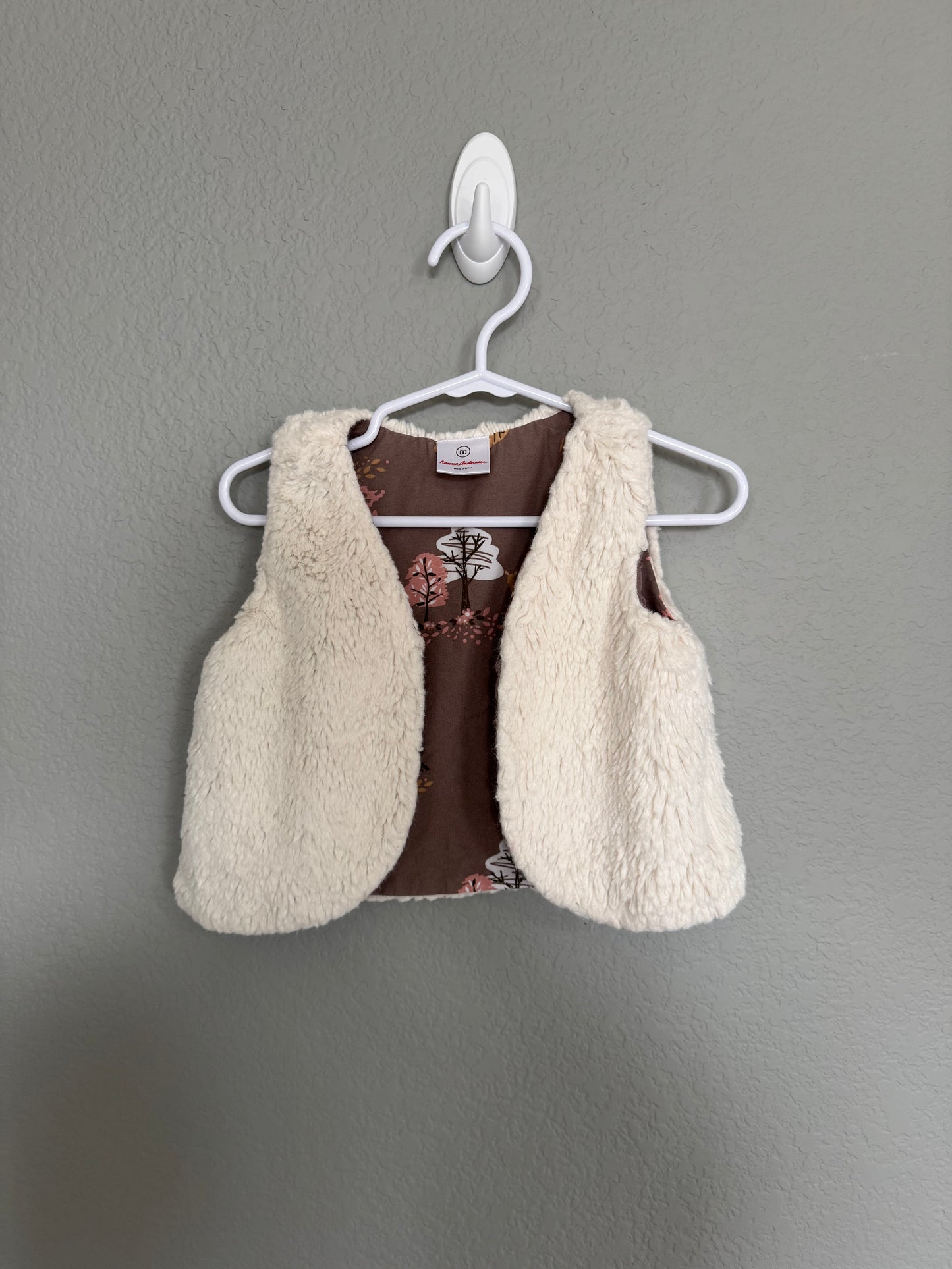 Hannah Anderson Faux Fur Vest