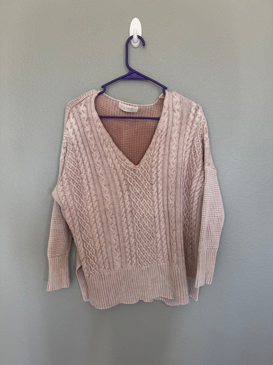 The Poppy Seed Mauvy sweater size small