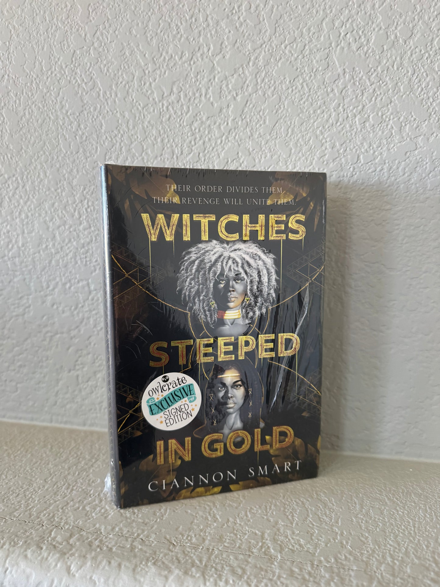 OwlCrate Witches Steeped In Gold by Ciannon Smart