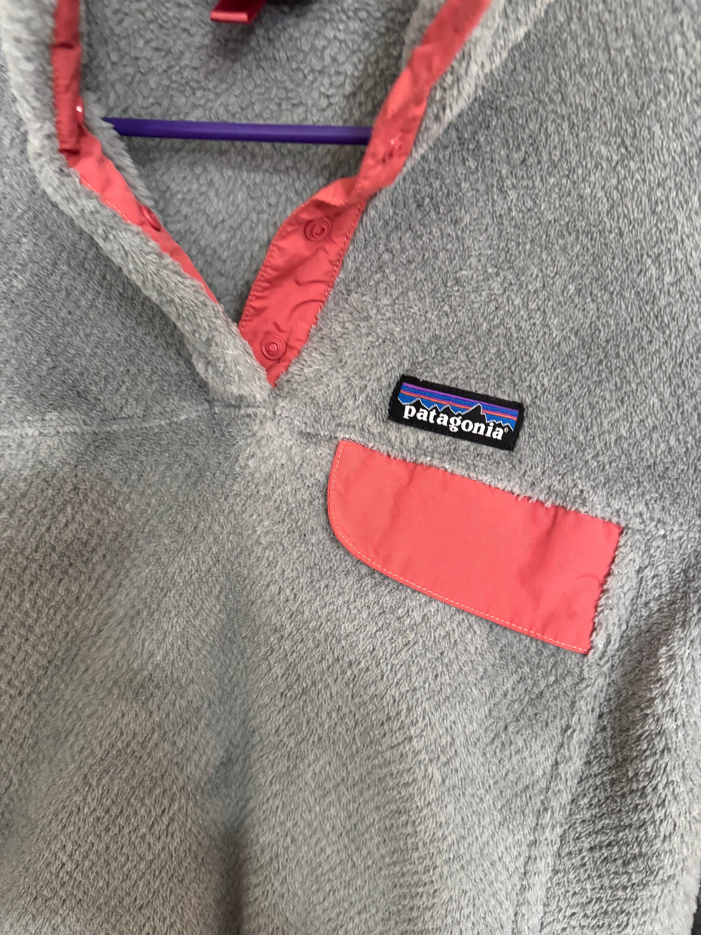 Women’s Patagonia Size medium re-tool snap T pullover