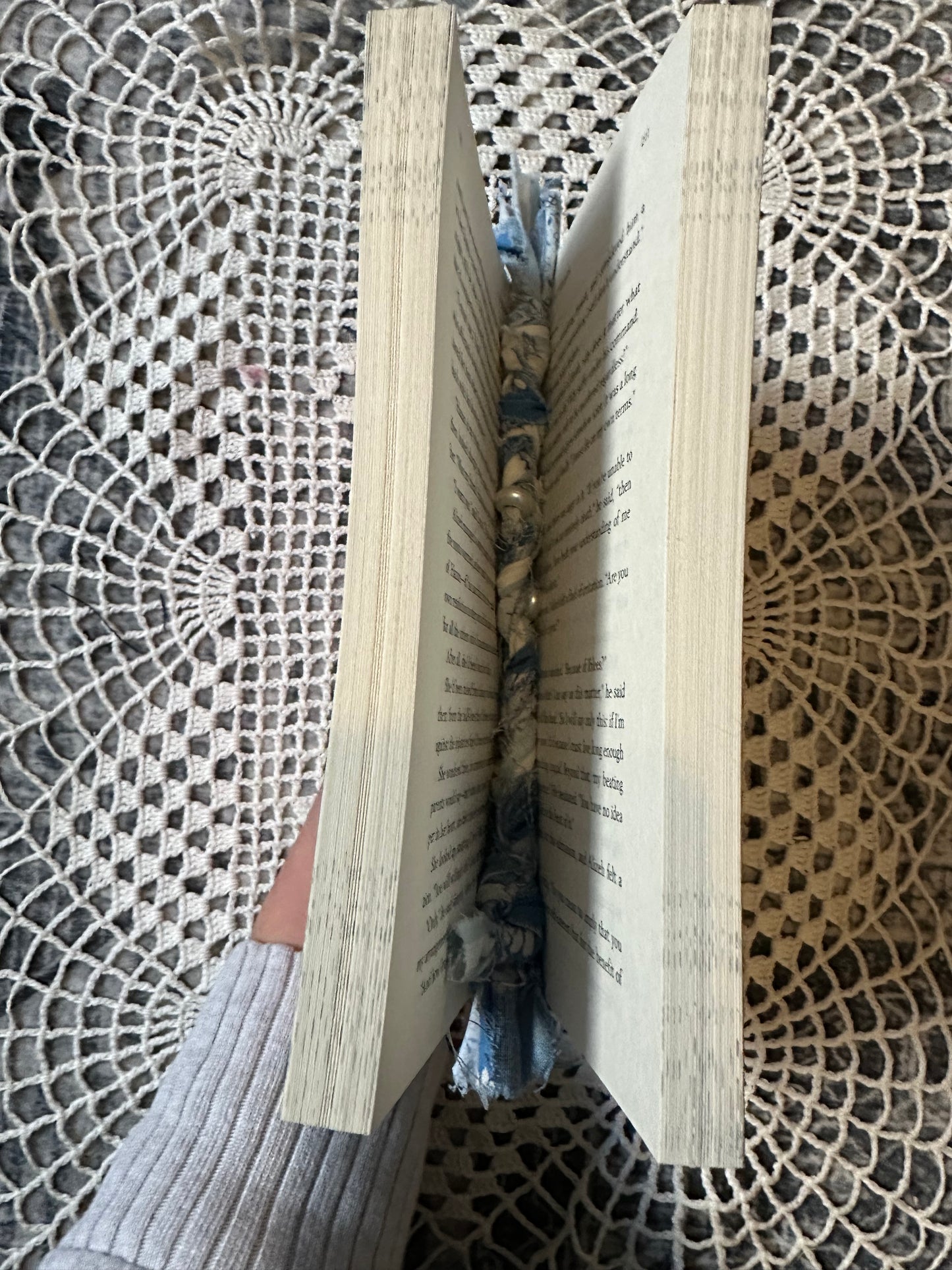 Blue set of two bookmarks